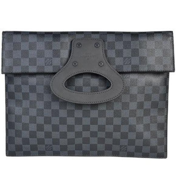 Louis Vuitton Clutch Portfolio Damier Cobalt - Picture 1 of 10